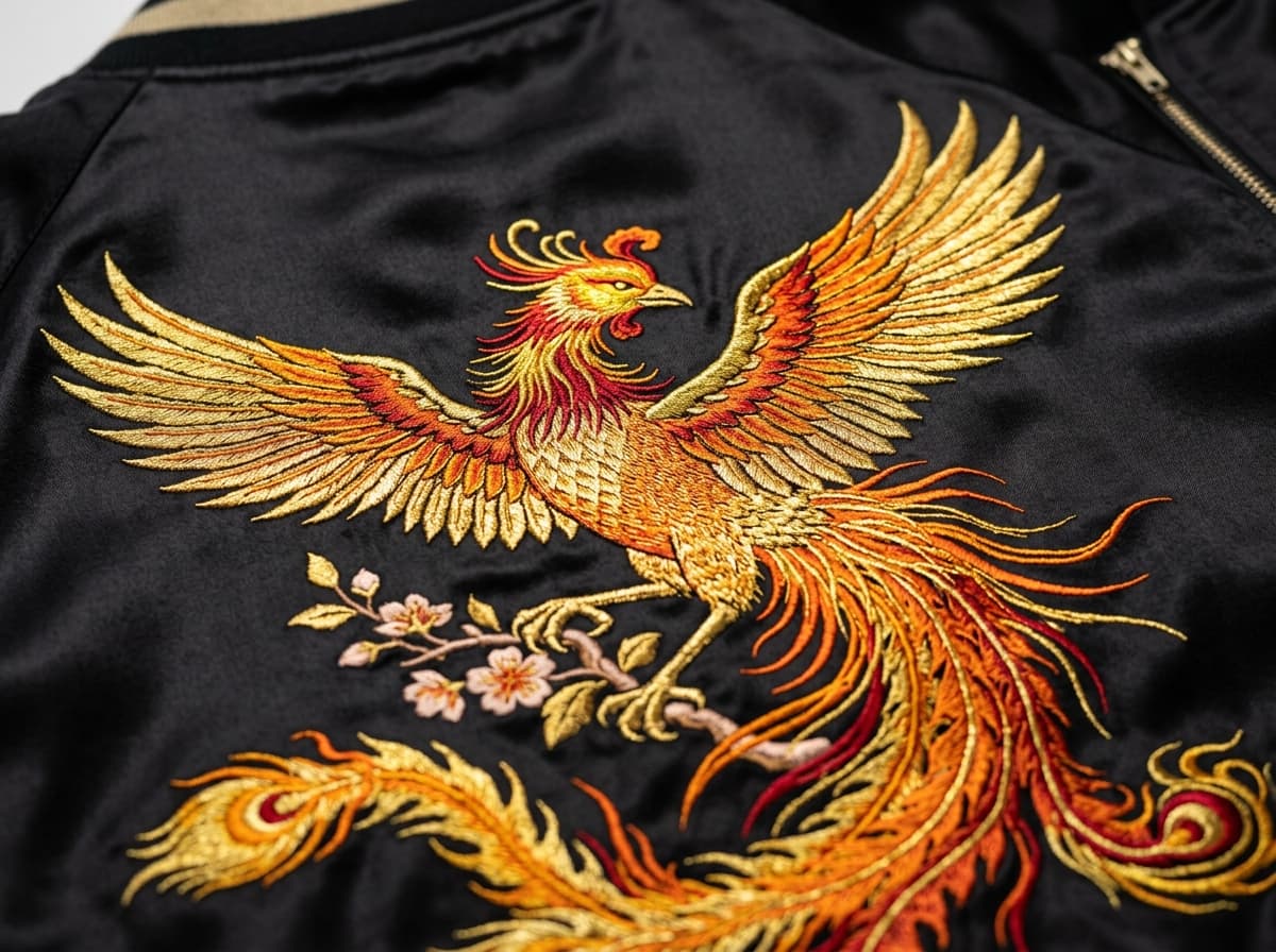 Imperial Golden Phoenix Sukajan